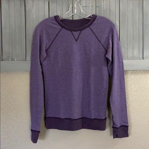 Lululemon reversible crew neck sweat shirt